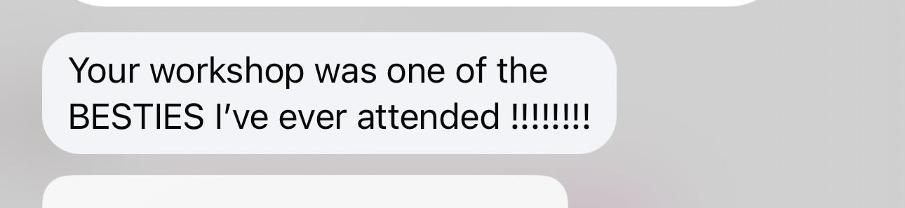 BESTIES testimonial screenshot