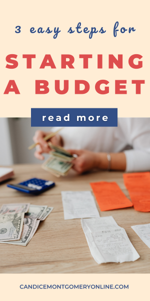 3 Tips for Starting a Personal Budget