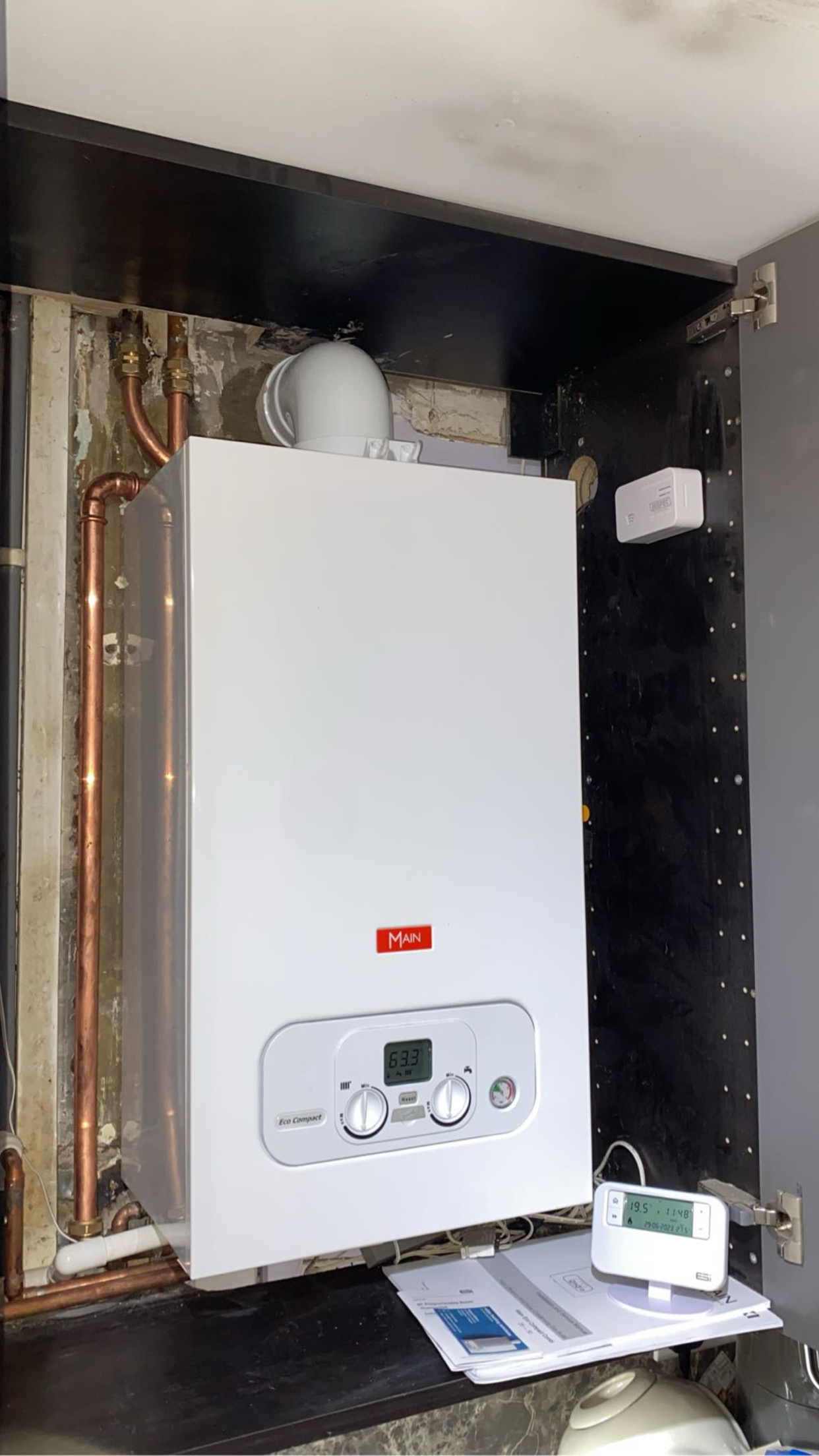 Baxi Combi Installation - Airdrie