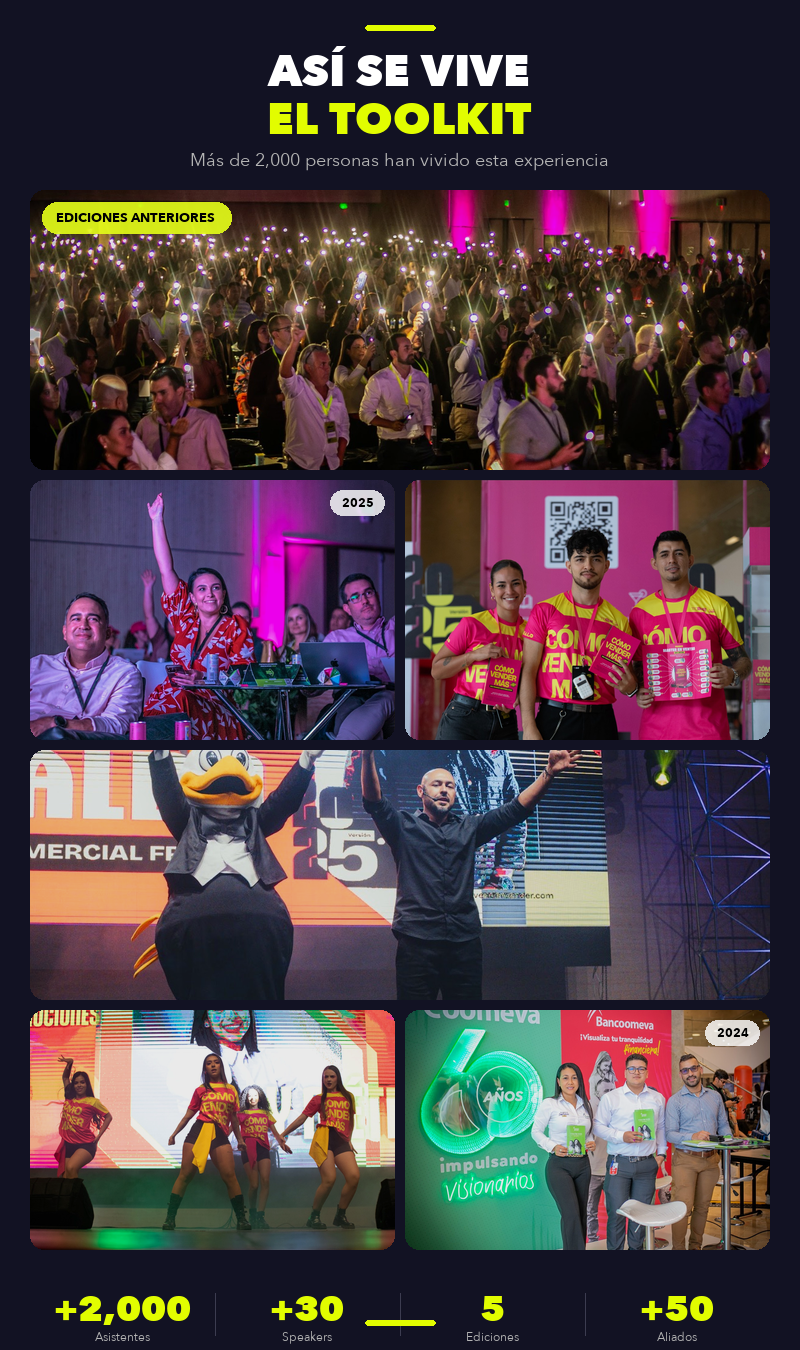 As&iacute; se vive el Toolkit - Ediciones anteriores