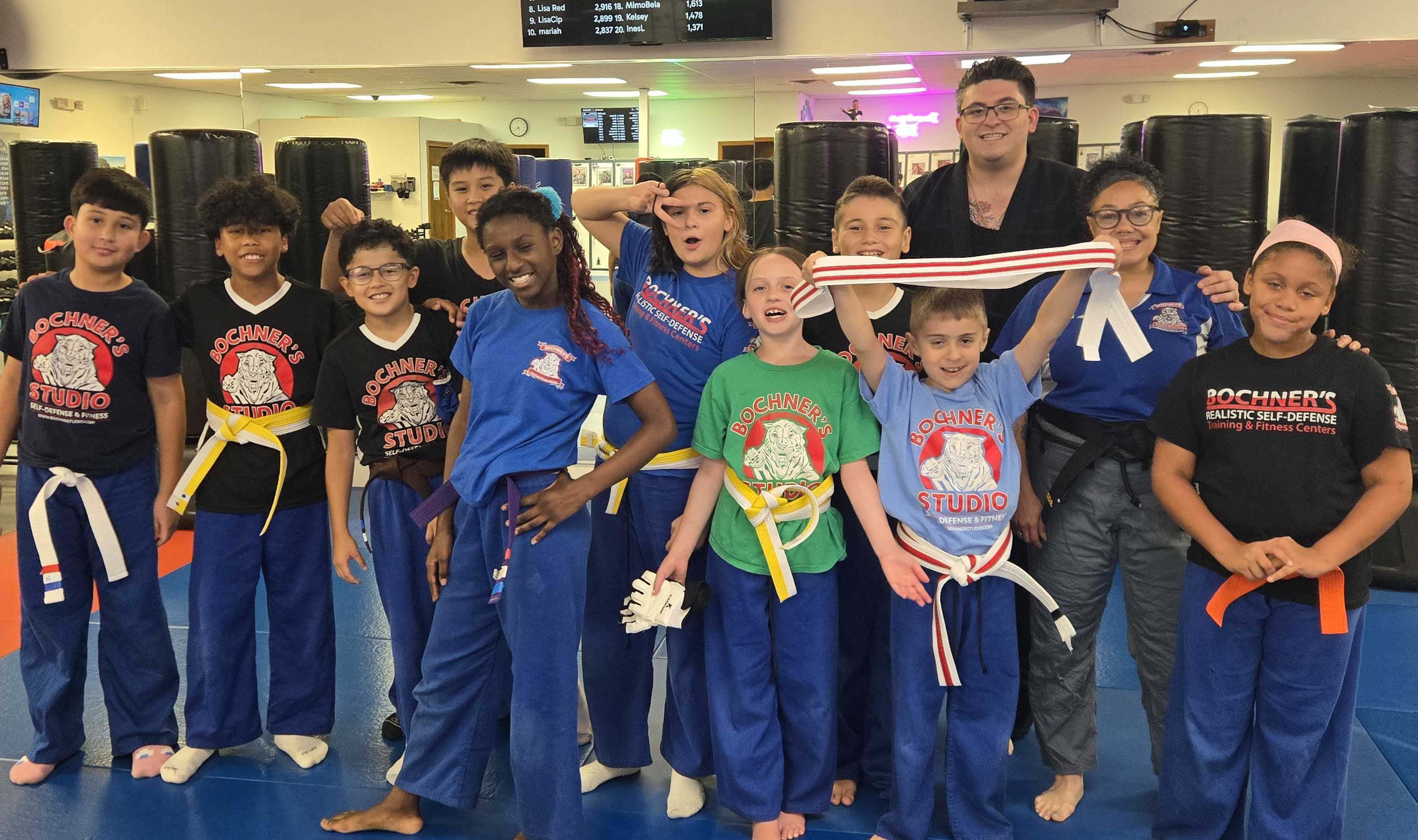 Women's self-defense class