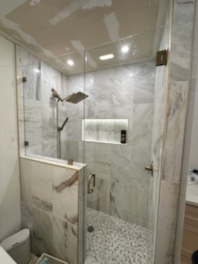 High-end shower renovation