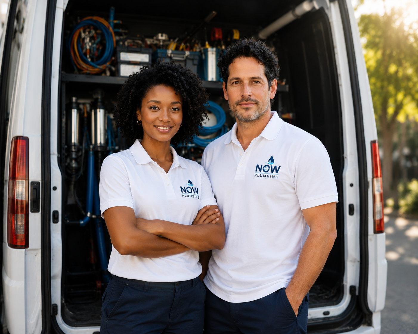 plumbing technicians ready for service call in Arizona