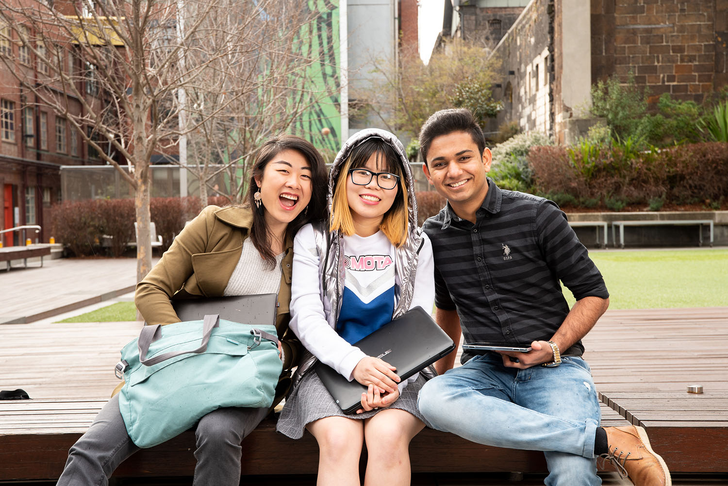 Students from many cultures together in Perth