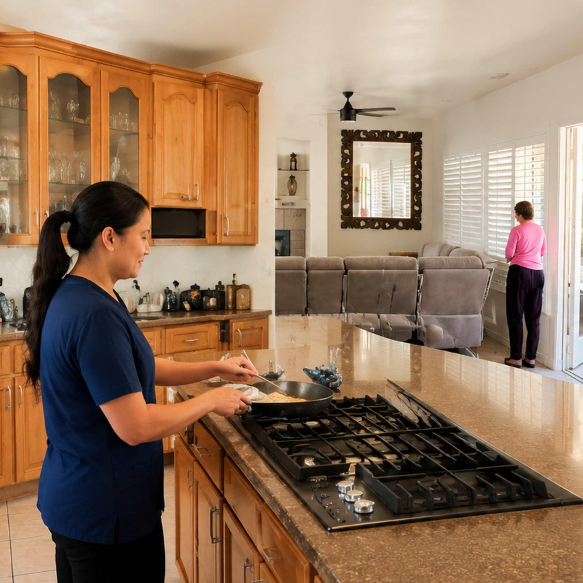 Home cooked meals at Angel’s Haven Care
