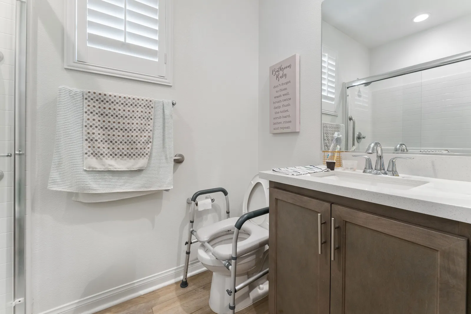 Senior-safe bathroom, Temecula