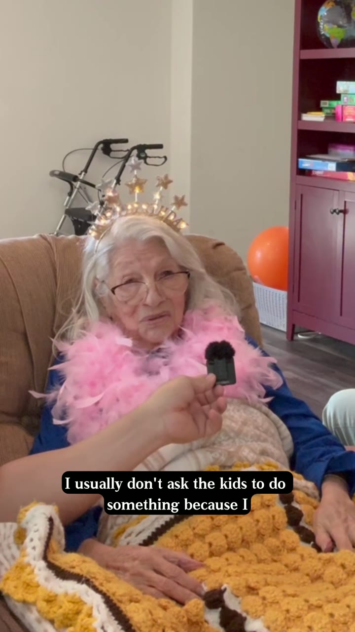 Kate, a resident at Angel's Haven Care