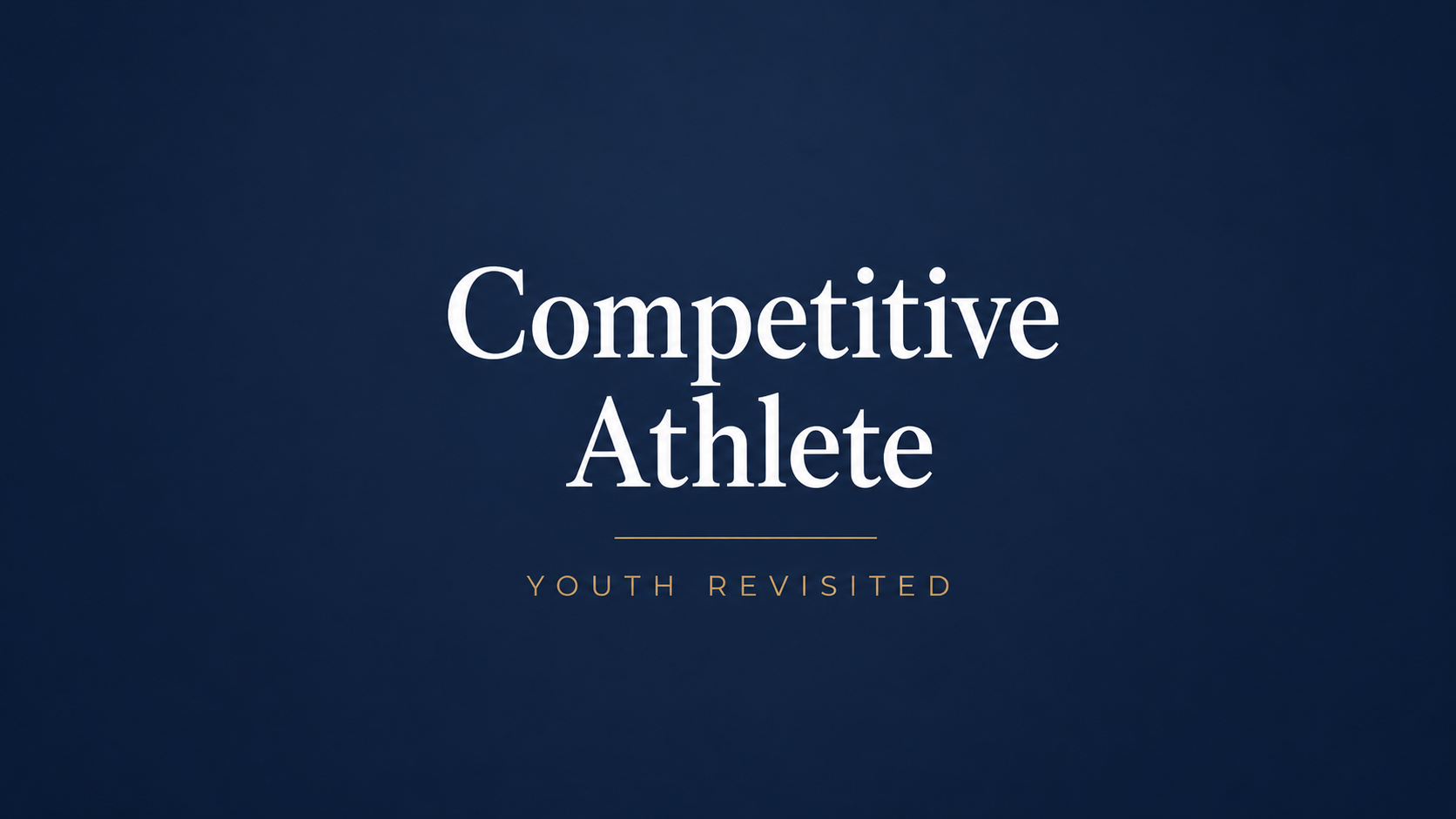 Competitive Athlete preview