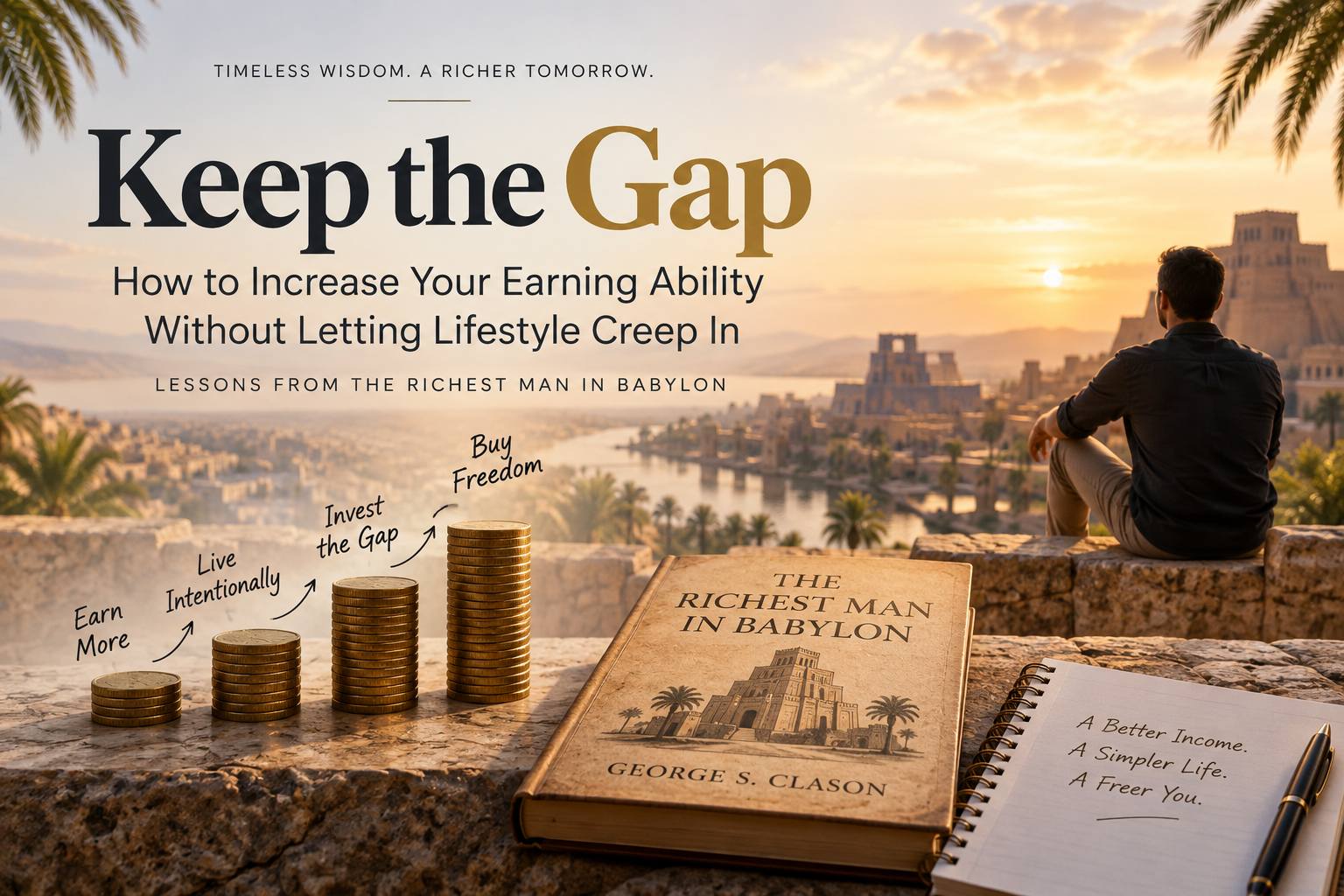 Keep the Gap: The Most Important Lesson I Took From The Richest Man in Babylon