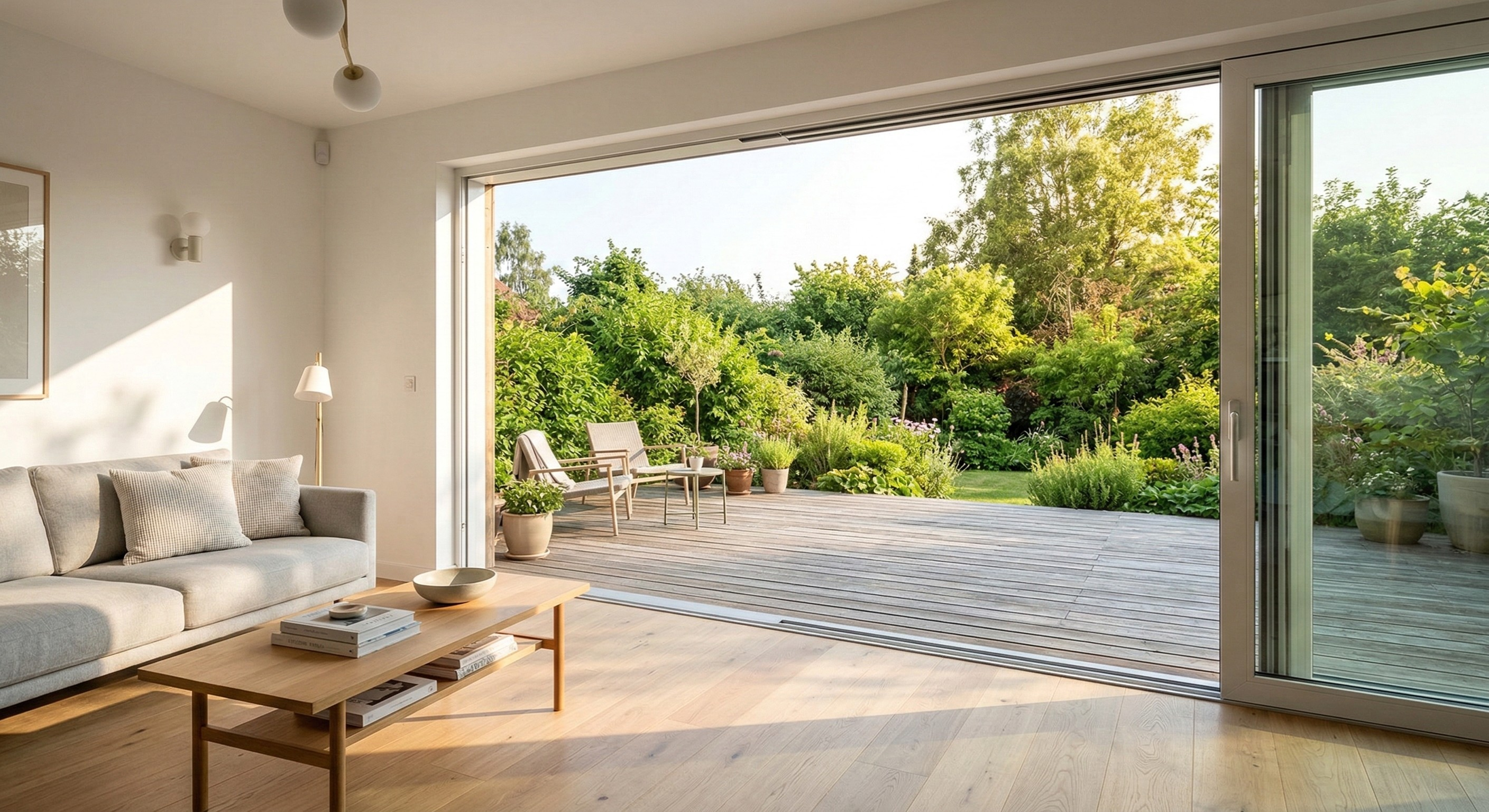 Ouverture maximale sur votre terrasse