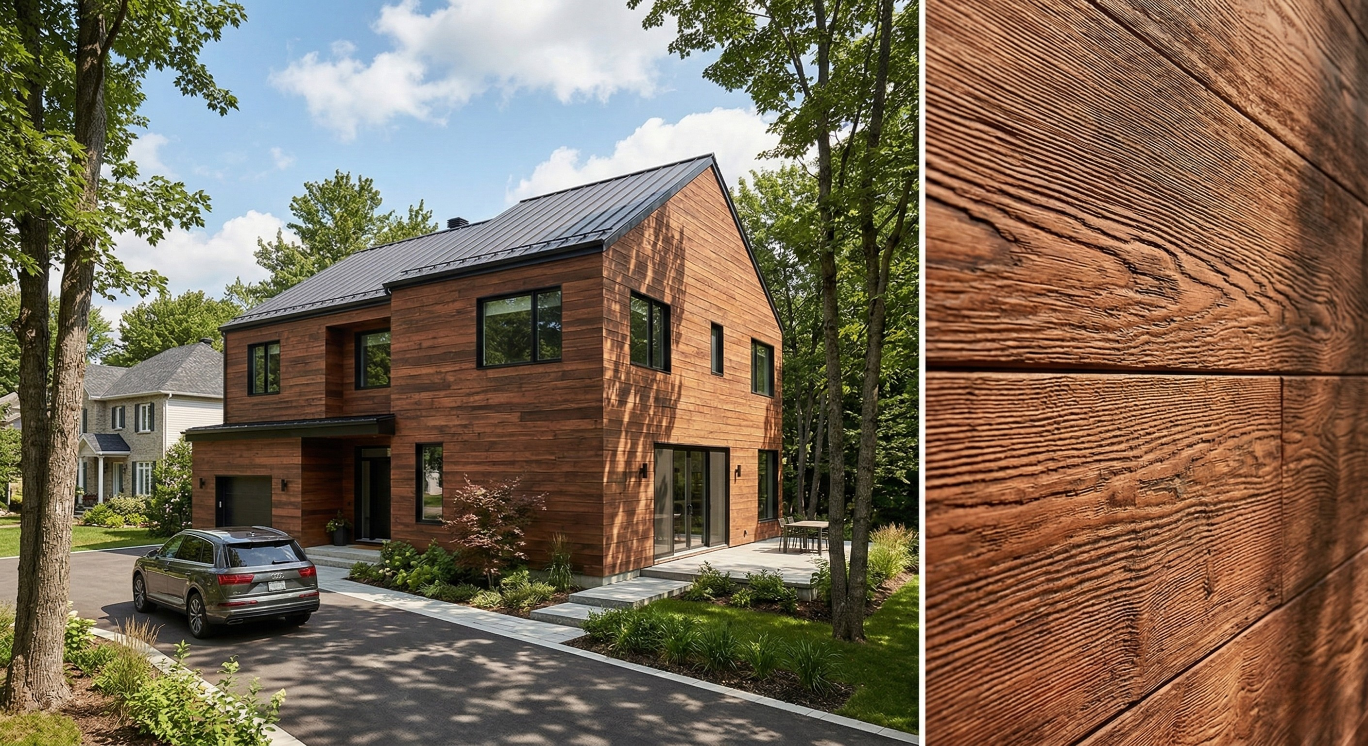 Apparence bois CanExel Séquoia