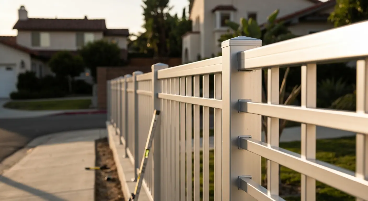 Aluminum fence
