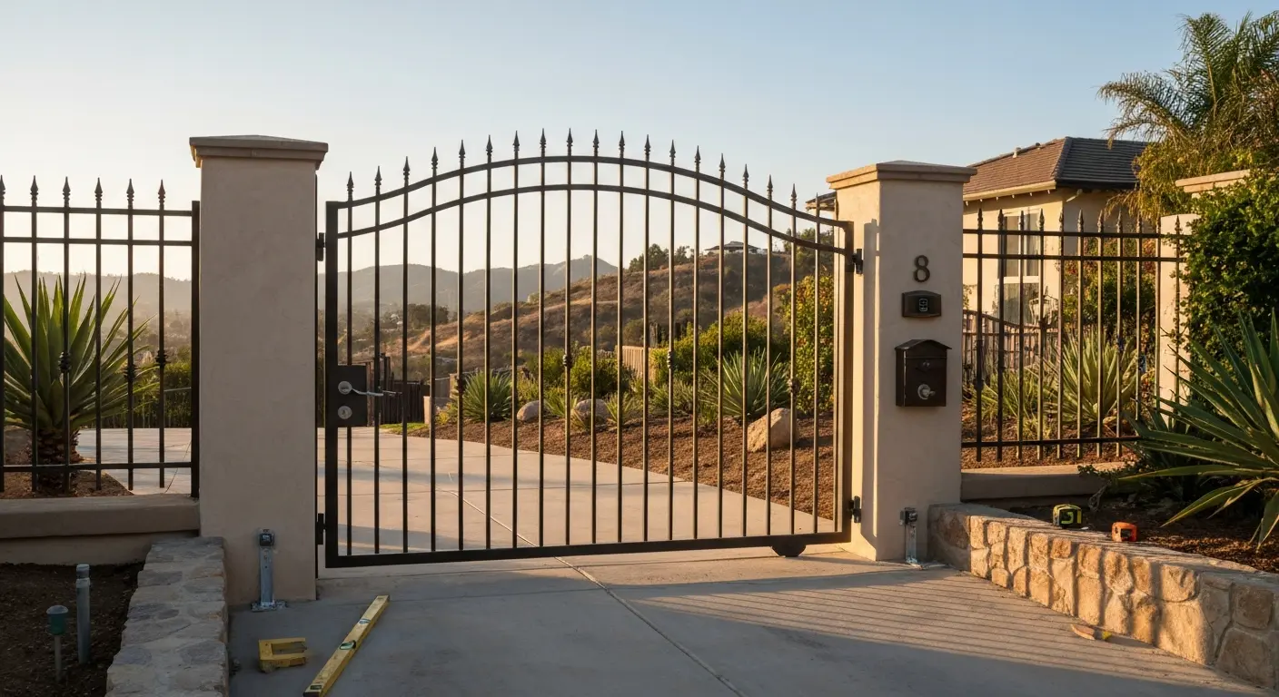 Gate installation project