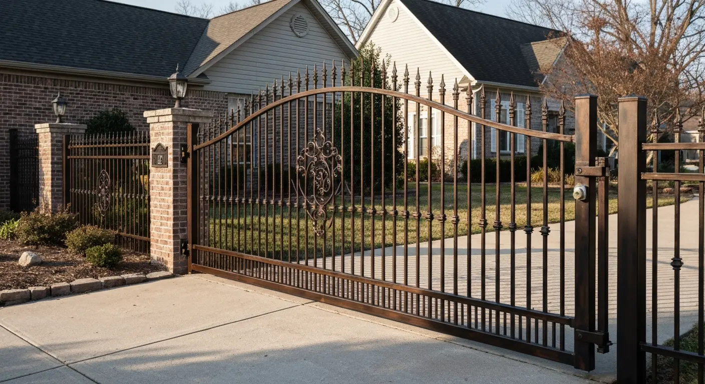 Aluminum gate