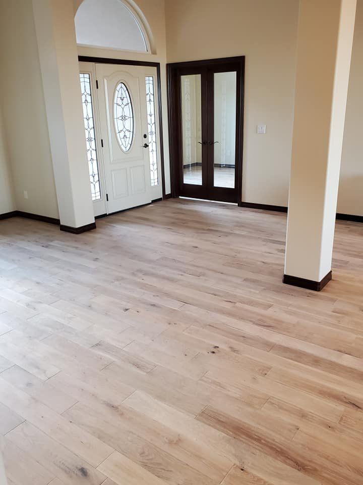New oak hardwood floors