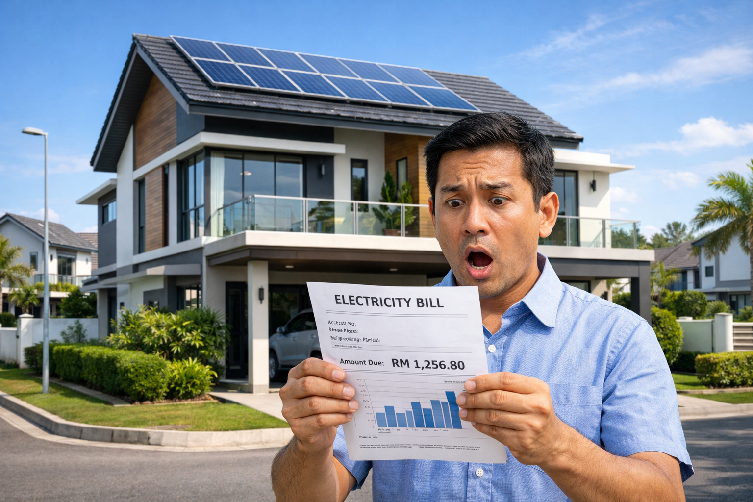 Malaysian Looking at high bill electricity