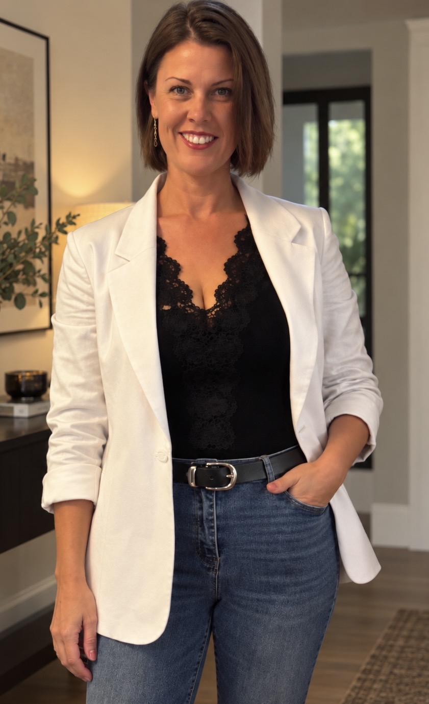 Sarah Carpenter standing in a professional portrait