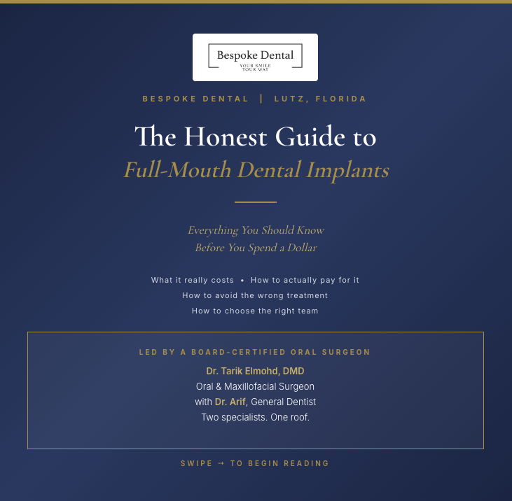 Book cover of the implant guide book