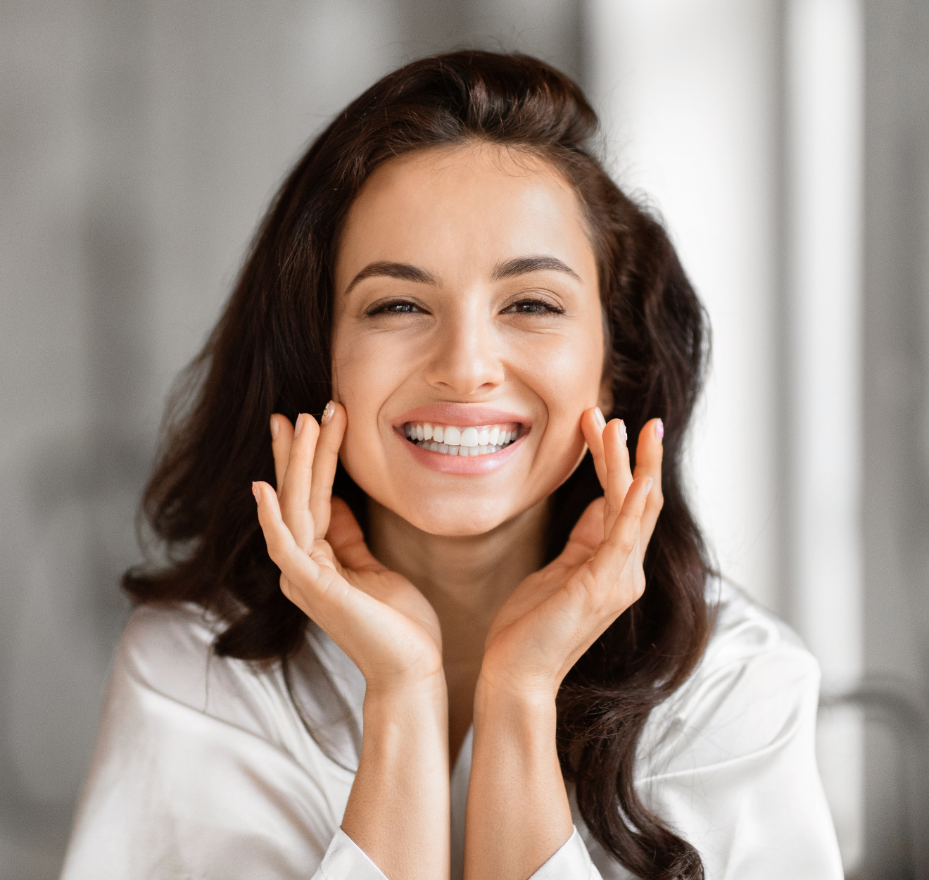 Patient with a healthy, confident smile