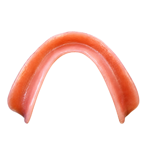 The TrueSeal denture, tissue surface, where the seal forms