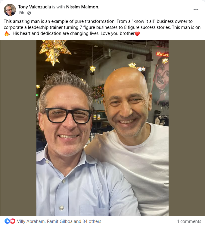 Social proof — leadership impact