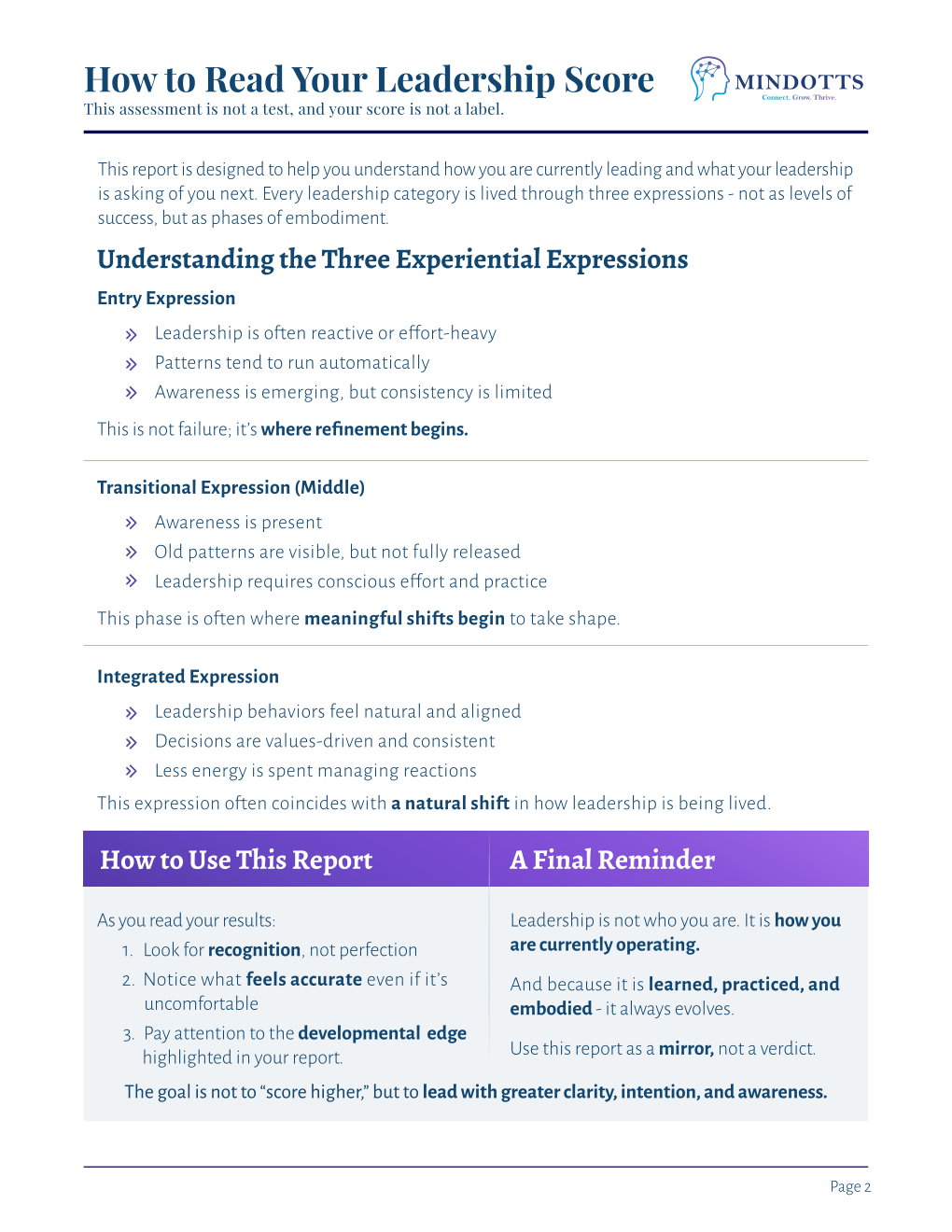 Sample 10Q report page
