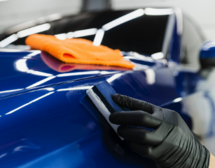 Ceramic coating applied to a car in Raleigh NC