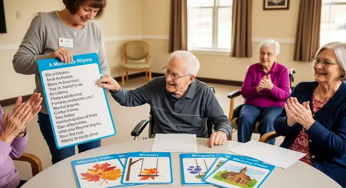 gedicht für demenzkranke: Mitmachgedicht