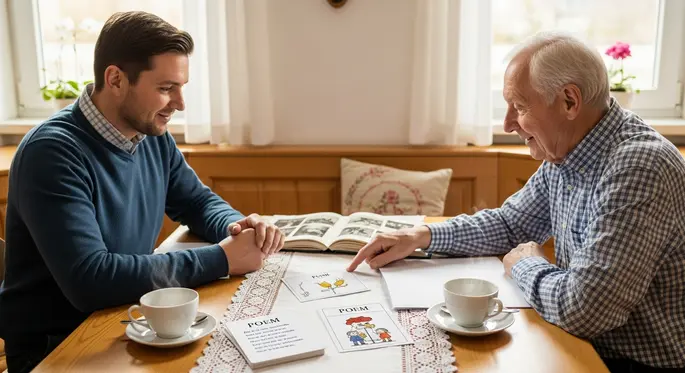gedicht für demenzkranke: Ritual Tee