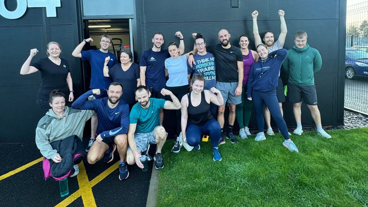 Fuller Fitness members outside the gym