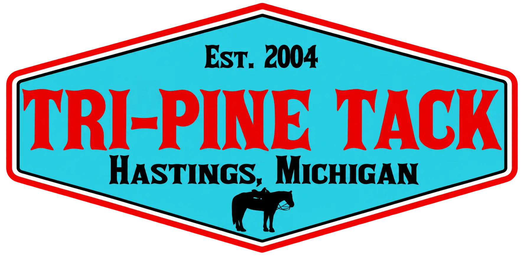 Tri-Pine Tack Logo