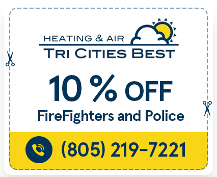 HVAC Discount 10% off for Fire Fighters and Police