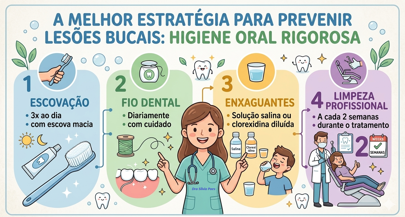 Lesões Bucais em Pacientes Oncológicos