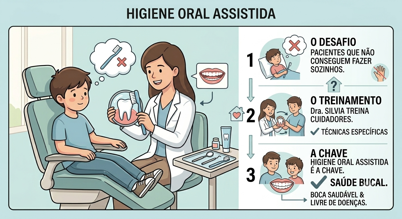 Protocolo de Higiene Oral Assistida para Pacientes Especiais Protocolo de Higiene Oral Assistida para Pacientes Especiais