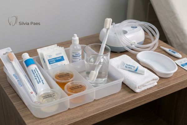 Cuidados bucais em paciente acamado: guia prático para cuidadores Cuidados bucais em paciente acamado: guia prático para cuidadores