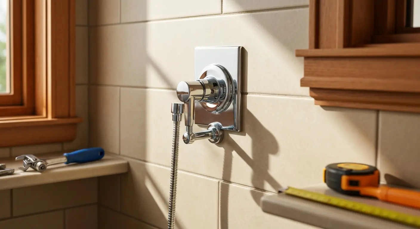 Shower fixture replacement