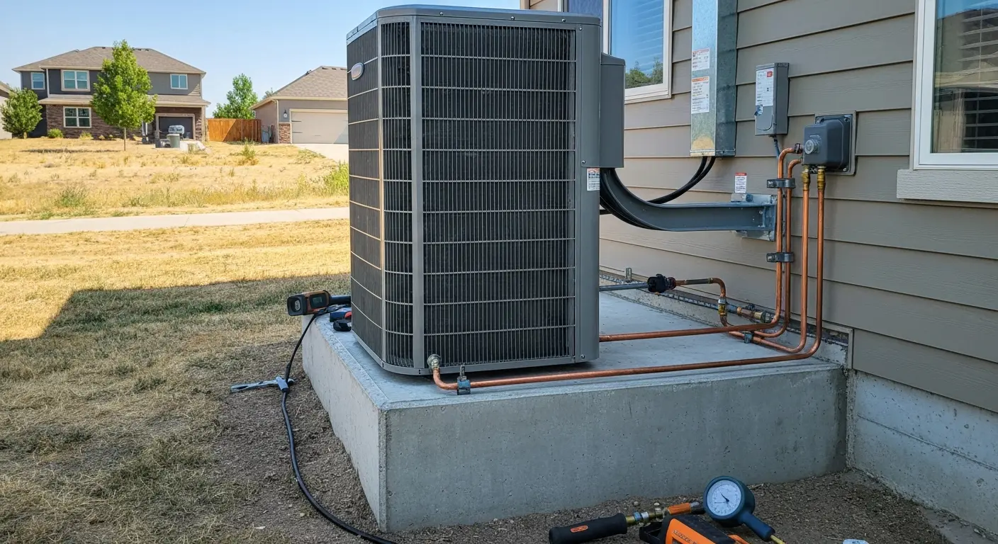 Air conditioning installation in Commerce City