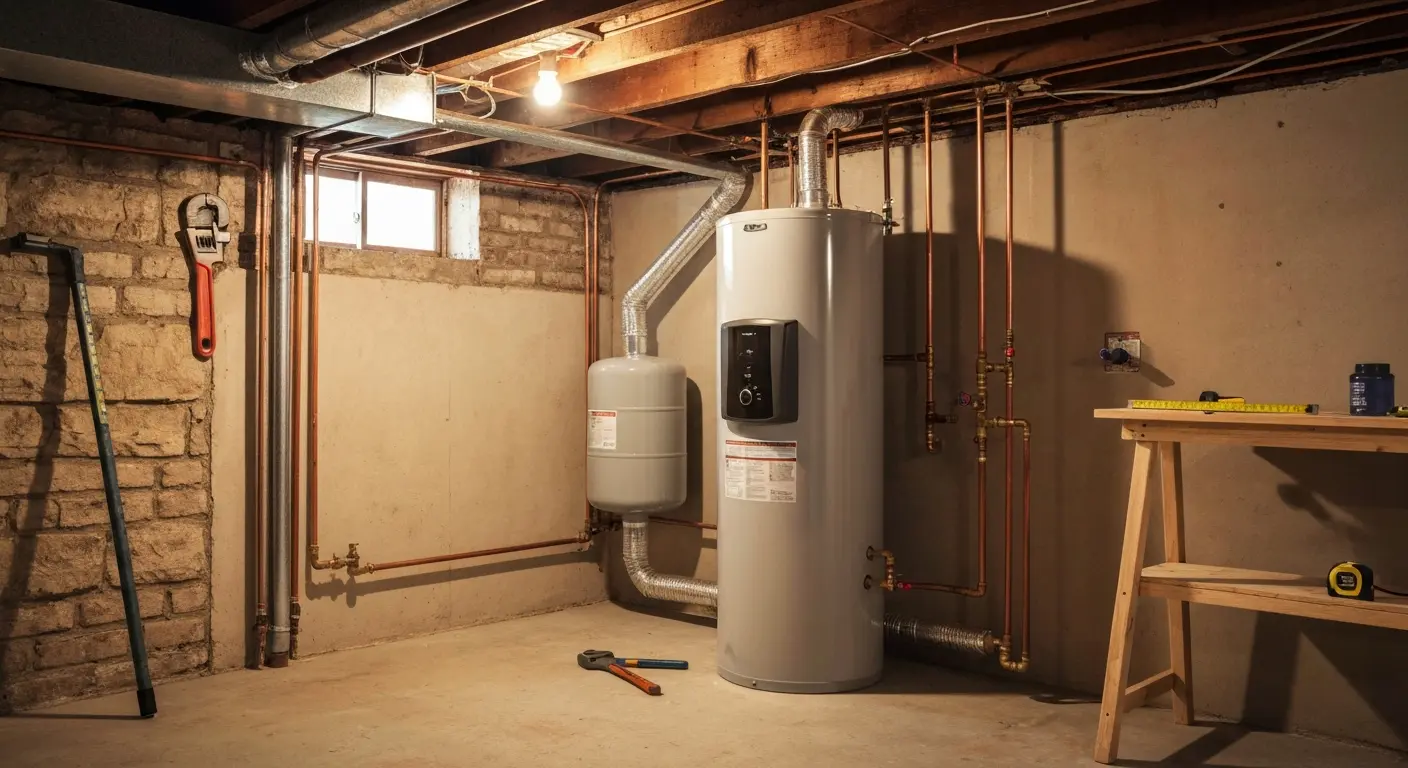Water heater installation