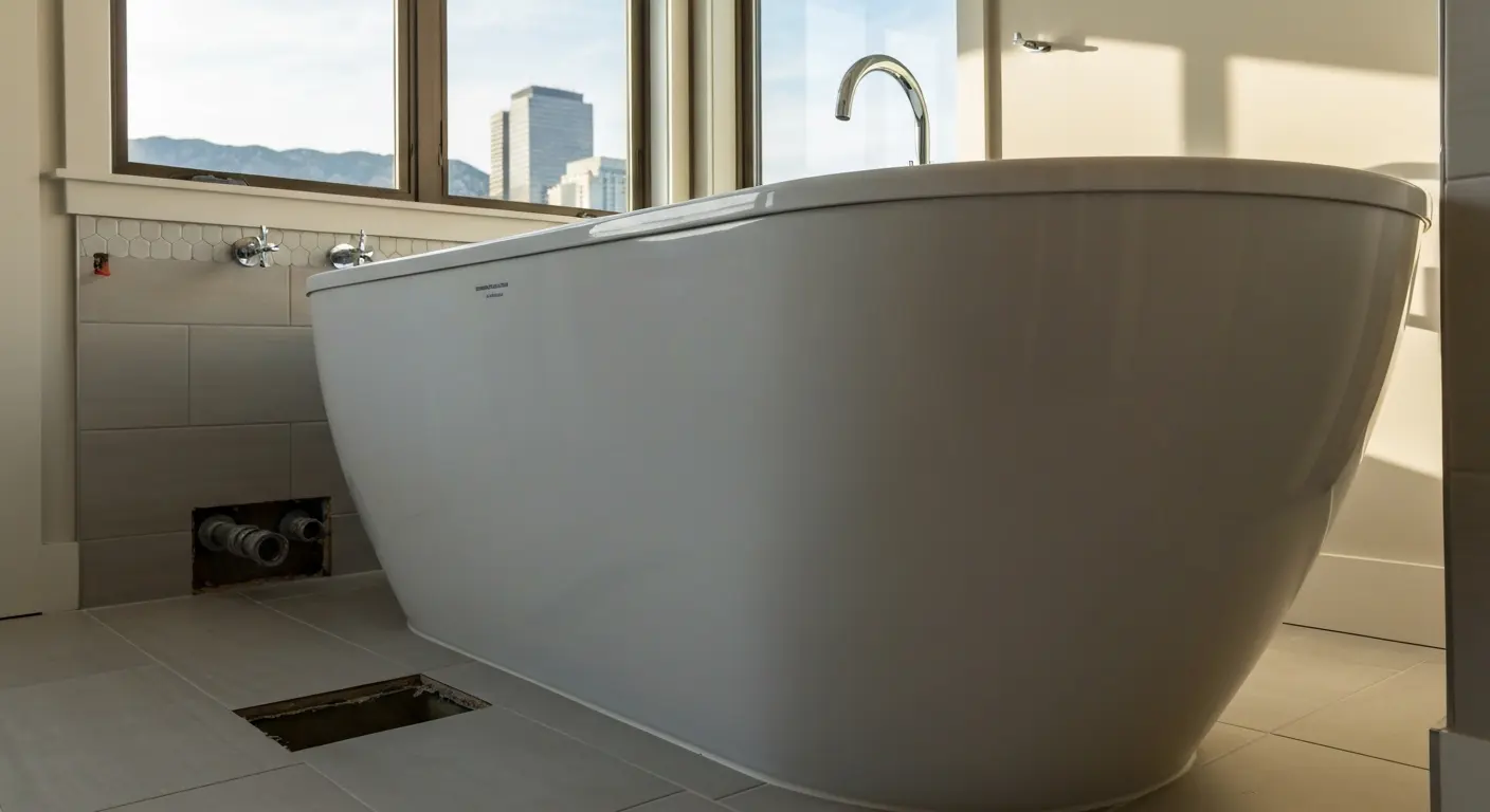 Tub installation