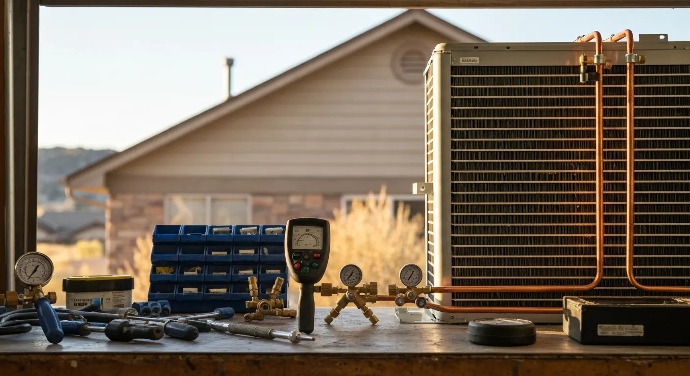 Air conditioner repair service