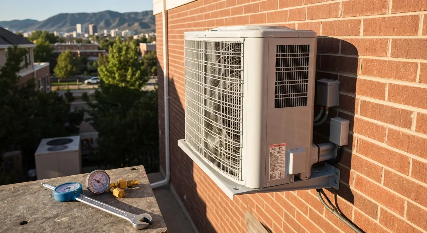 Air conditioning unit maintenance