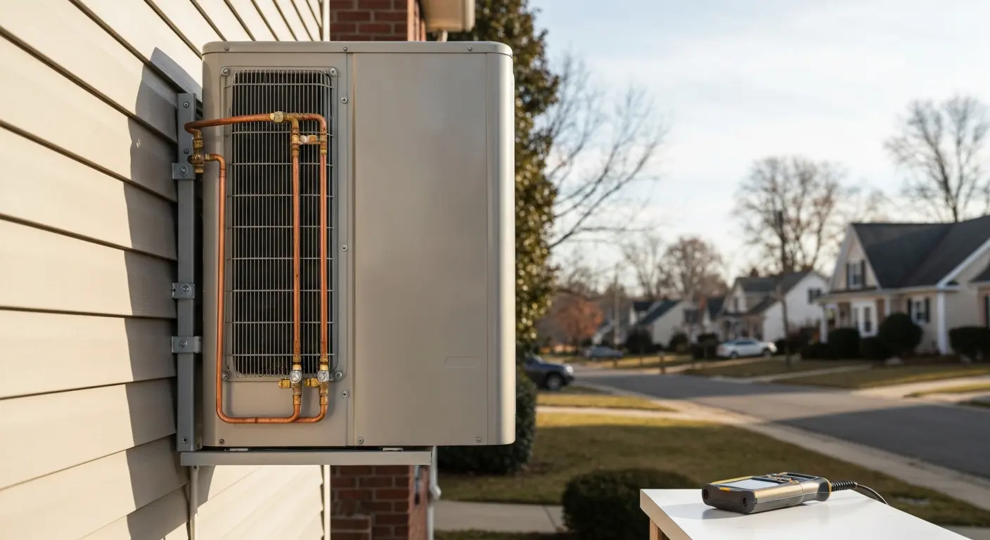 Heat pump installation