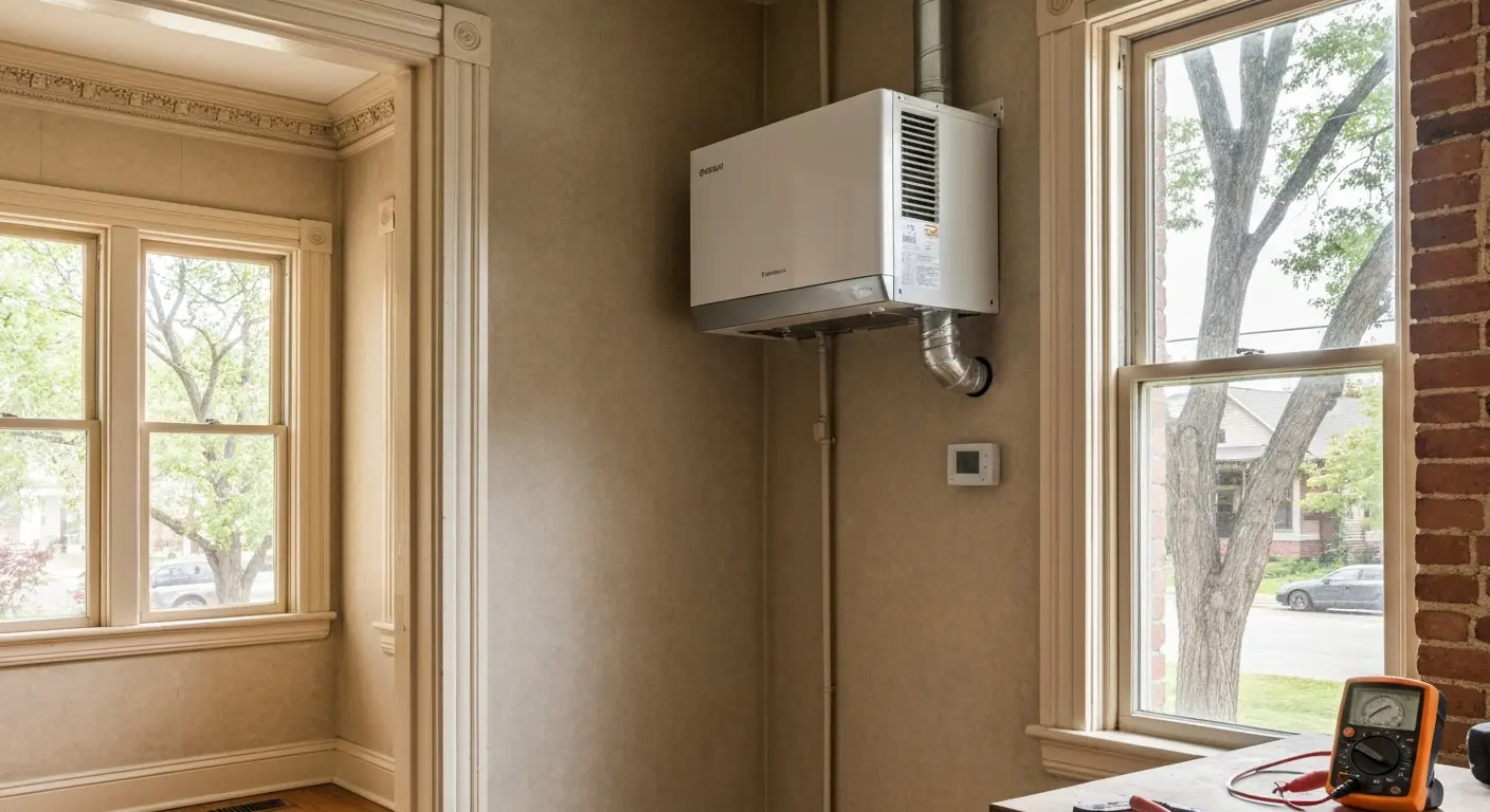 Ductless mini-split system