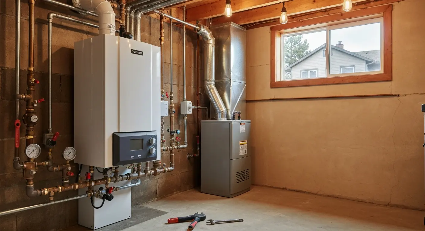 Energy-efficient boiler upgrade