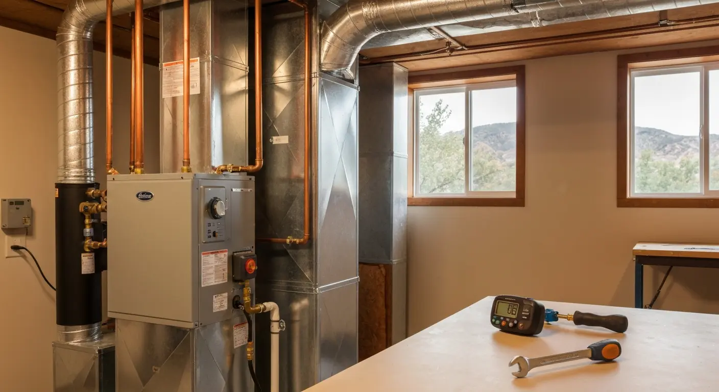 HVAC installation Thornton