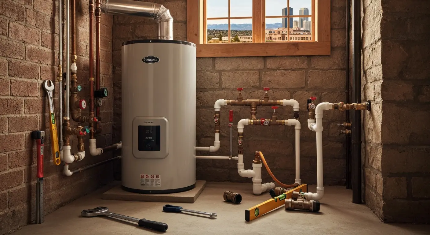 Water heater installation