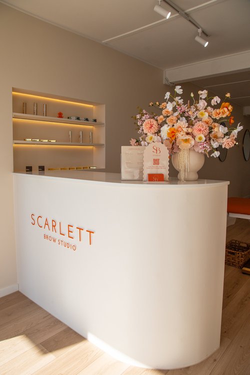 Scarlett Brow Studio clinic interior