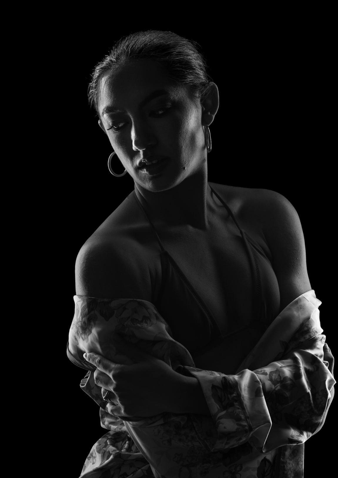 Luxury sculpted boudoir portrait photography by Zeta Photography Studio in Florida