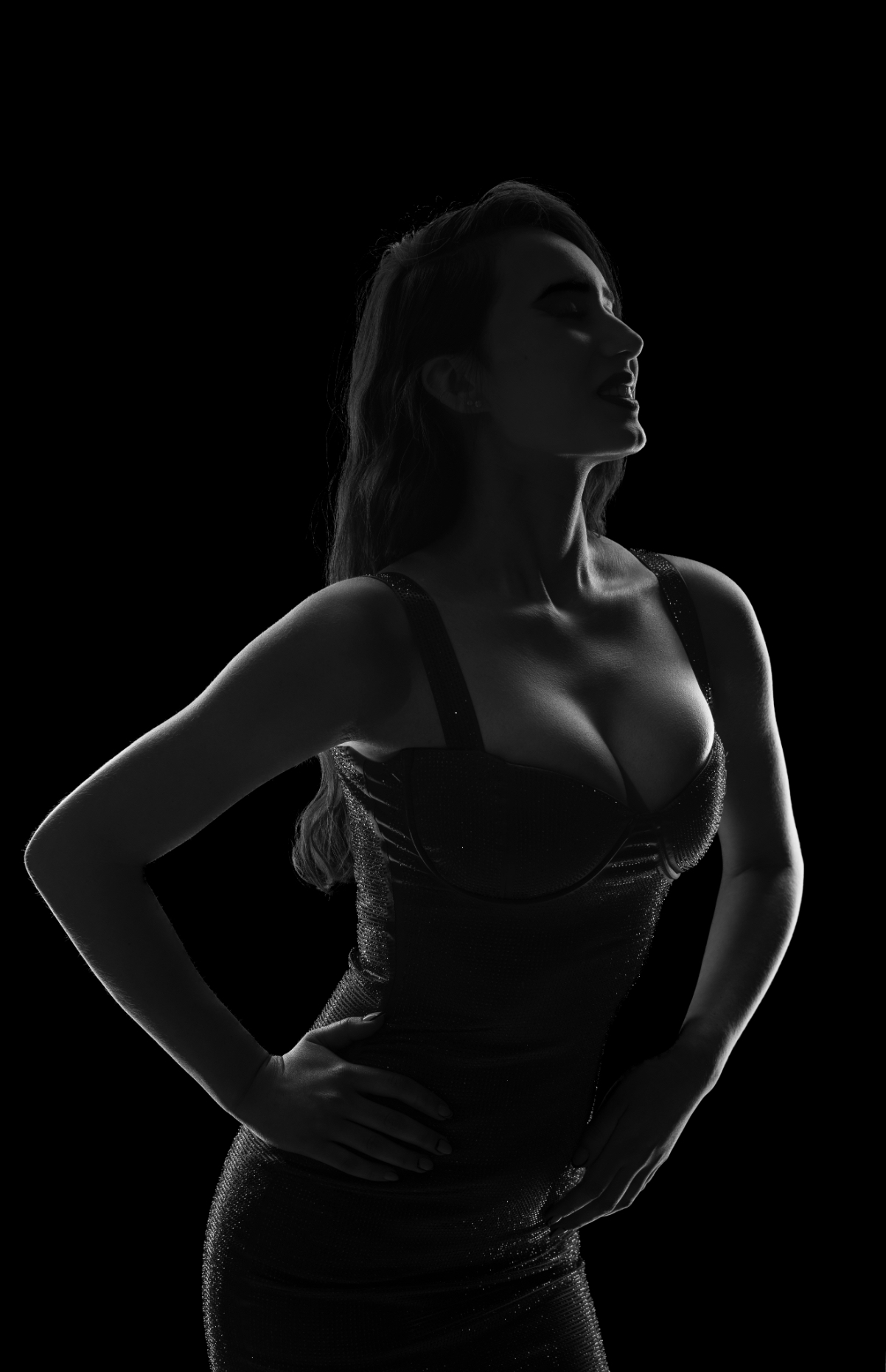 Luxury sculpted boudoir portrait photography by Zeta Photography Studio in Florida
