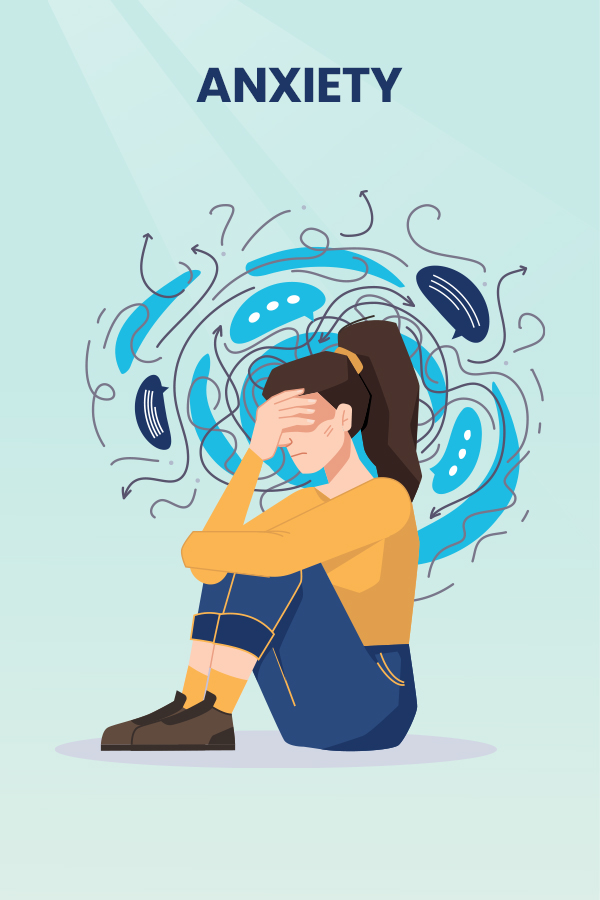 Neurologist at Mir Neurology in Hagerstown and Cumberland discussing how anxiety affects the brain with patient